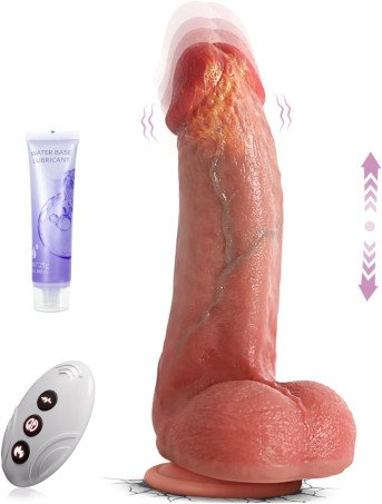 Thrusting Dildo Vibrator Thick Dildo