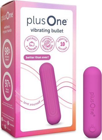 plusOne USB Rechargeable Bullet Vibratorr