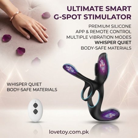 Premium APP-Controlled 4-in-1 Synchronized Couples’ Pleasure System In Pakistan