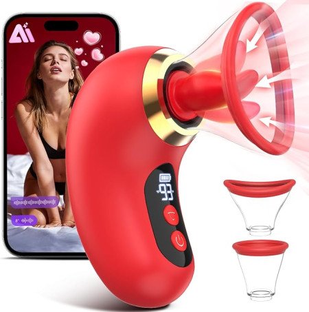 5-in-1 Multi-Function Rose Toy with Dual Removable Cups & App Control