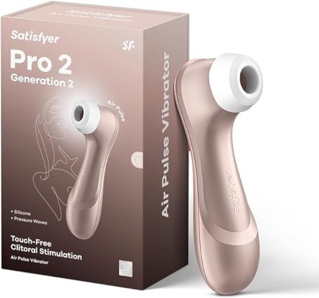 Satisfyer Pro 2 Airpulse Clitoral Massager | Contactless Wellness Toy