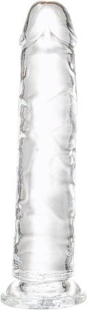 Clear TPE Suction G-Spot Dildo