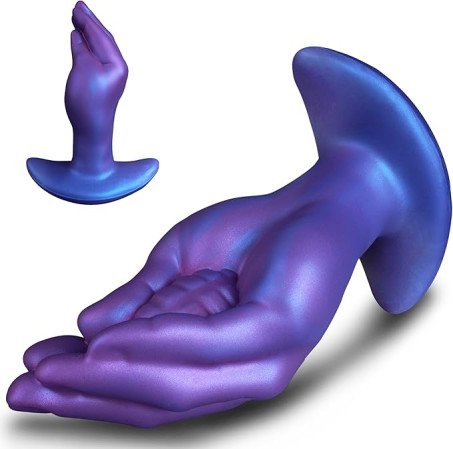 Realistic Fisting Hand Dildo & XL Silicone Butt Plug  
