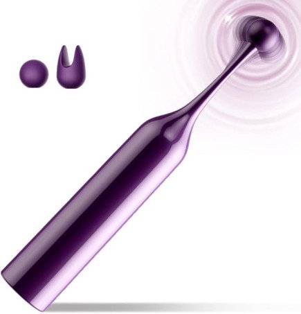 Mini Dual-Head Detachable Clitoral & Nipple Massager