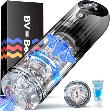 360° Automatic Rotating and Suction Male Masturbator Cup  