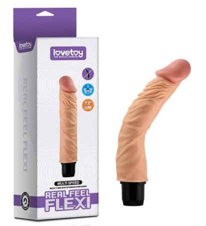 Soft and Flexible Dildo Vibrator