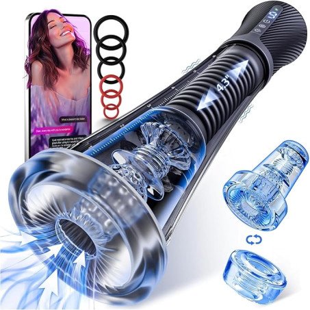 Product Name 8.7-Inch 3-in-1 Automatic Air-Seal Suction and Training Mens Masturbator