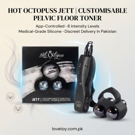 Jett Hands-Free Dual-Bullet Male Masturbator In Pakistan
