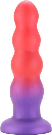 Graduated 4-Bead Liquid Silicone Anal Plug