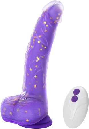 Jelivoy Dual-Density Heating Thrusting & Vibrating Dildo