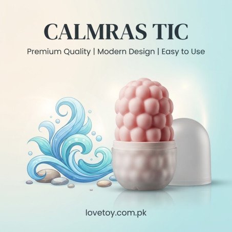 Calmras Tic Reversible Soft TPE Male Stroker & Massager In Pakistan