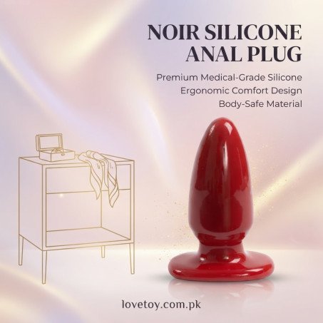 Firm Silicone Butt Plug with Wide Shaft In Pakistan